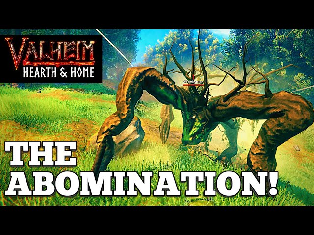 Valheim Abomination - How To Get Root Armor!