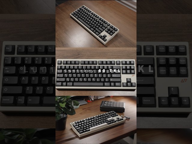 Luminkey 80 TKL Mechanical Custom Keyboard #asmr #keyboard #mechanical