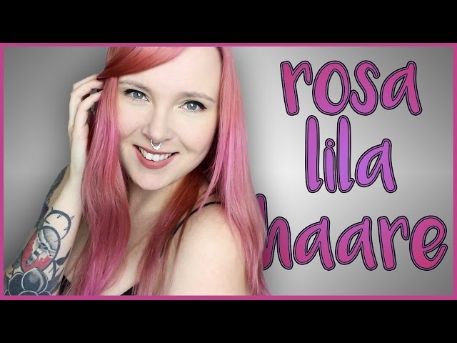 LILA-ROSA HAARE tönen - endlich wieder bunt ♥ - vegan & cruelty-free
