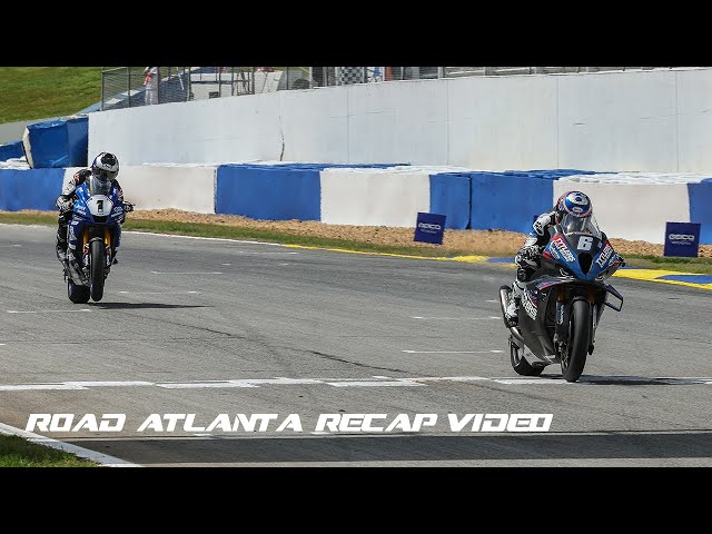 2023 MotoAmerica Michelin Raceway Road Atlanta Recap