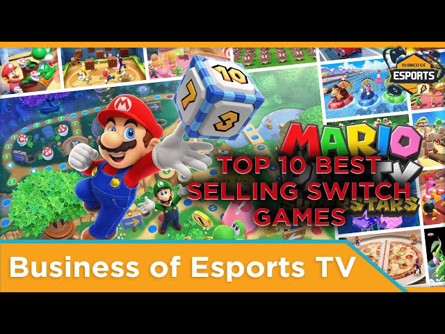 Top 10 BEST SELLING Switch Games - [Business of Esports TV]