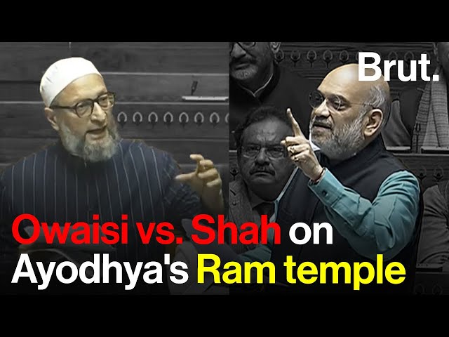 Owaisi vs. Shah on Ayodhya's Ram temple