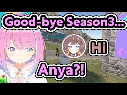 Luna was having a farewell to Season3 when Anya suddenly appeared【RUST/Hololive Clip/EngSub】
