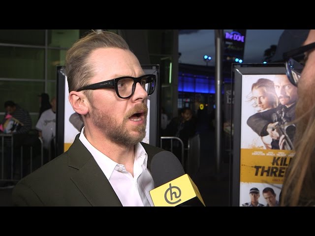 Simon Pegg At The Kill Me Three Times Premiere - @hollywood