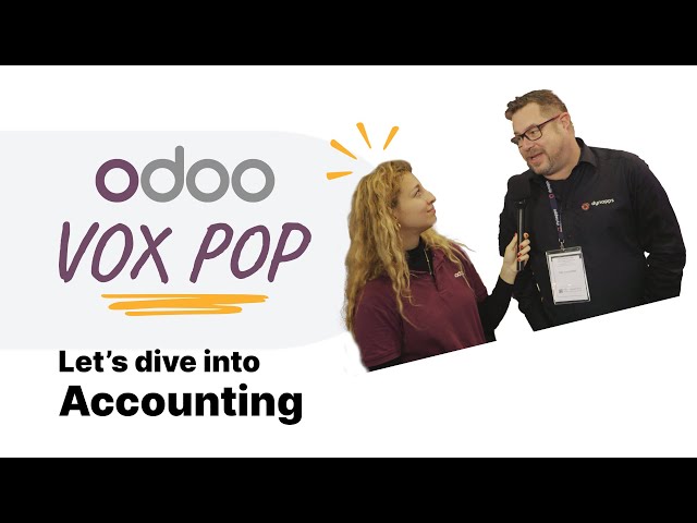 Odoo Vox Pop: Dive into Accounting!