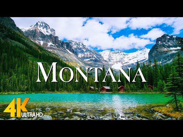 Montana 4K - Scenic Relaxation Film With Calmling Music - 4K Video UHD