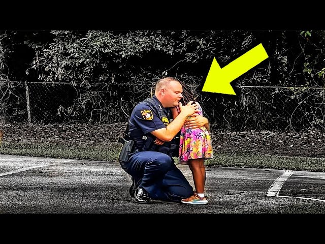 Officer Left Speechless When Girl Approaches Him -What Happened Next Will Blow Your Mind!