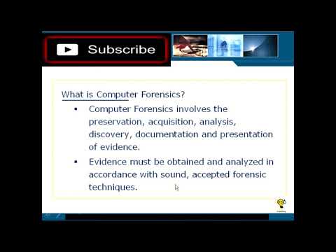 Introduction To Computer Forensics Course