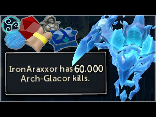 Loot From 60K ARCH-GLACOR - The Ultimate AFK Arch Glacor guide RS3