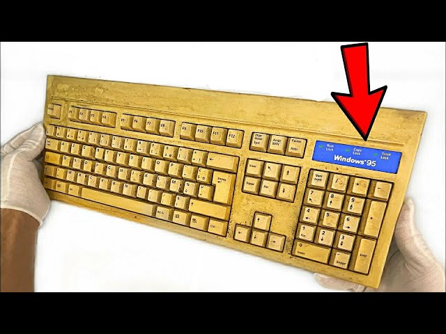 WITH THIS SECRET, you will never throw away the OLD KEYBOARD again!