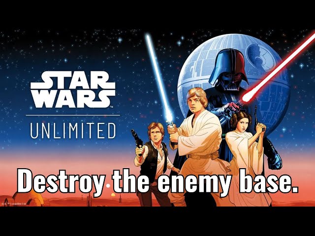 How to play the TCG Star Wars Unlimited