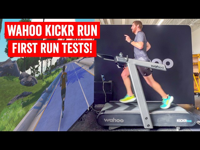 Wahoo KICKR RUN Hands-on: The Most Insane Treadmill?