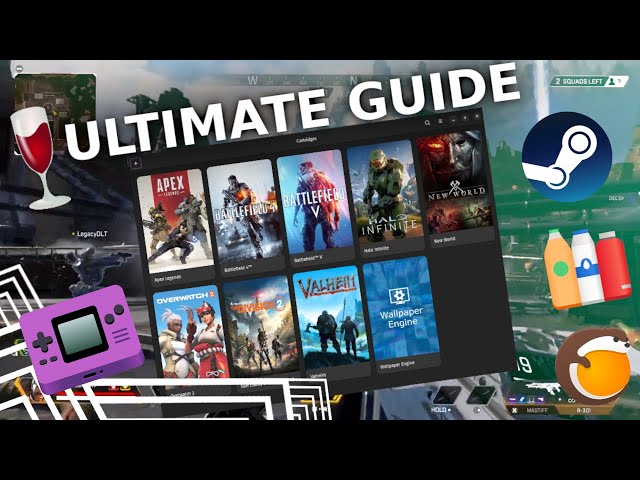 ULTIMATE GUIDE FOR PLAYING GAMES ON LINUX! (OUTDATED) LINK FOR NEW VIDEO IN BIO