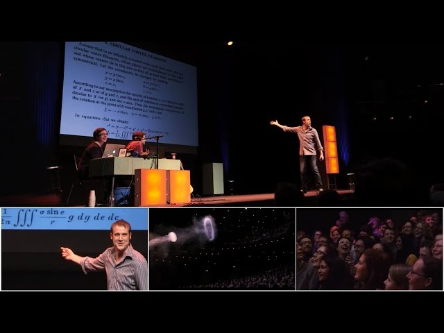 Stand-up comedy about Equations That Correspond to Vortex Motions (aka "smoke rings”).
