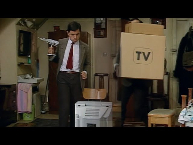 Mr Bean's New TV Trouble... | Mr Bean Live Action | Funny Clips | Mr Bean