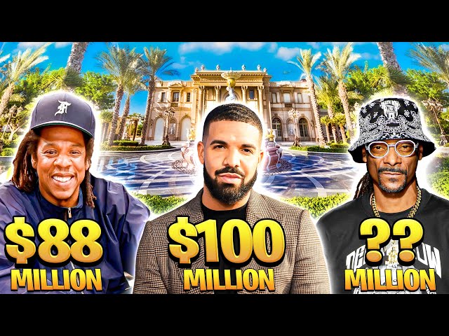 Most EXPENSIVE Houses of Famous Rappers