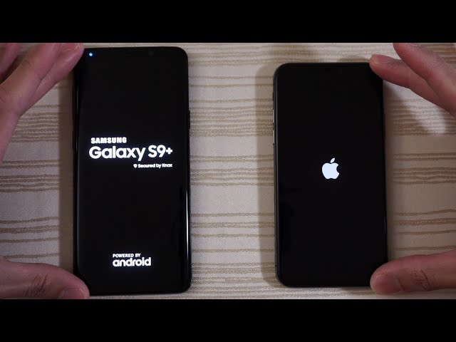 Galaxy S9 Plus vs iPhone X - Speed Test! Can the Knight eat an Apple?