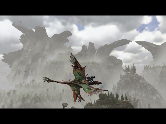 Ikran Flight (Rain, High Altitude) - Avatar: Frontiers of Pandora Soundtrack Extended
