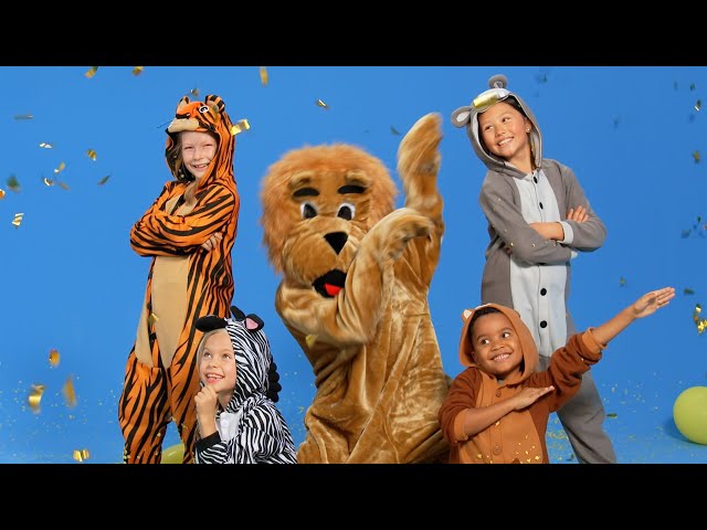 Lichterkinder - Zooparty (Offizielles Video) | Partylied für Kinder zum Tanzen und Bewegen