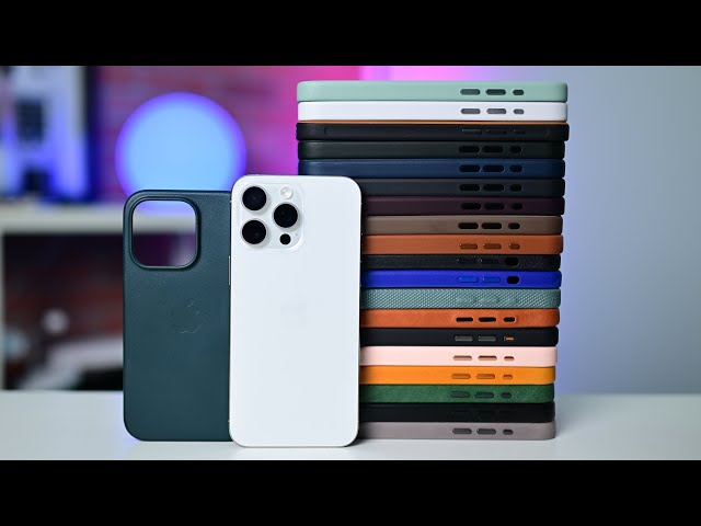 Best Alternatives to Apple's Leather Case for iPhone 15 & iPhone 15 Pro!