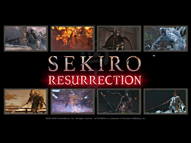 Sekiro: Resurrection - All Enhanced Bosses Showcase