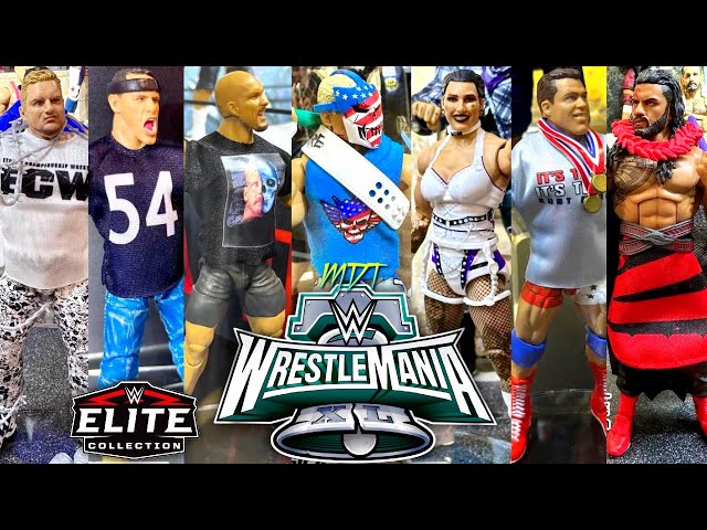 EPIC WWE Elite Action Figures Revealed At WrestleMania 40!