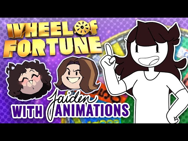 Sea otter in a white wine reduction?! | Wheel of Fortune w JaidenAnimations