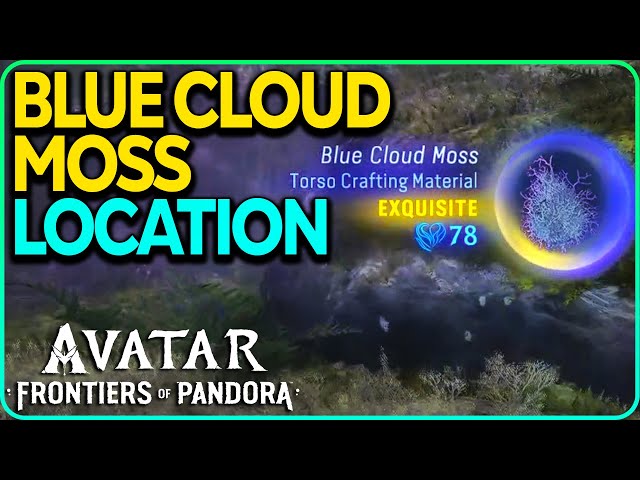 Blue Cloud Moss (Exquisite) Location Avatar Frontiers of Pandora