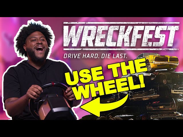 WRECKFEST WITH A THRUSTMASTER! (The Gamer Lounge: LIVE!)
