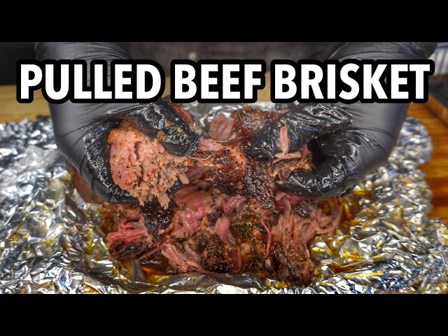 How to Make Smoked Pulled Beef Brisket