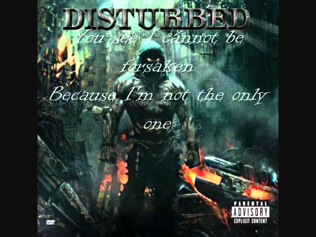 Disturbed-Forsaken lyrics