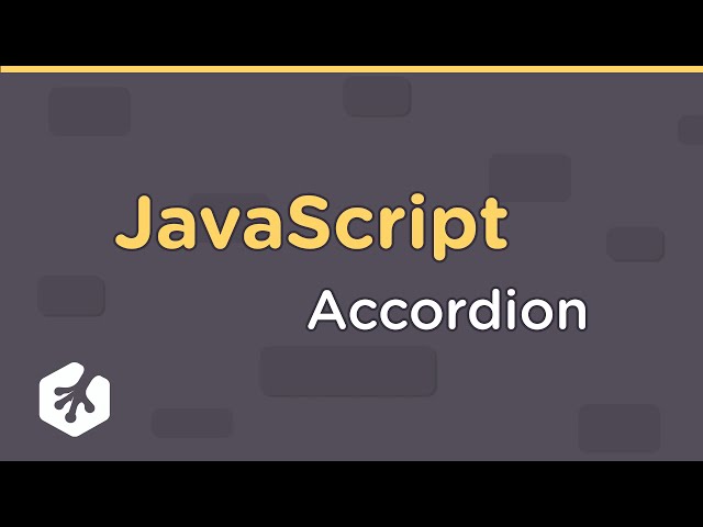 JavaScript Accordion (Code-Along)