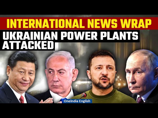 International News Wrap EP 6: Russia pounds Ukrainian power plants, Japan earthquake | Oneindia