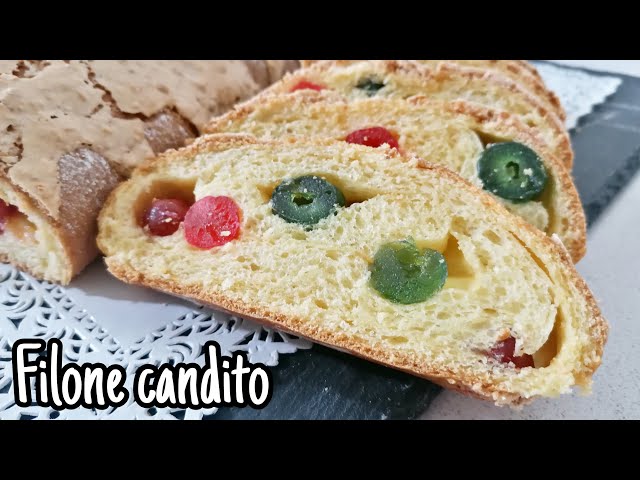 Brioche Filone Candito | Ricetta Toscana