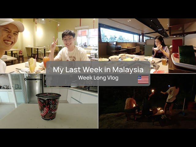 My Last Week in Malaysia - Vlog - Mid Autumn, Meeting Friends, Daebak Noodles, Waiting UK Visa