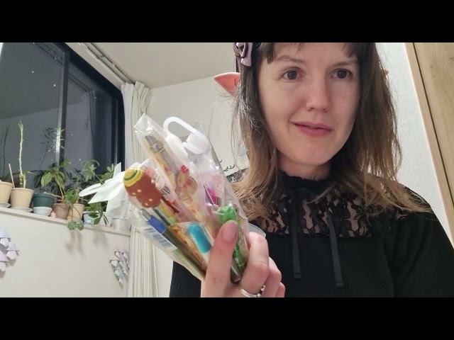 review of cute items I found in a second hand shop in japan