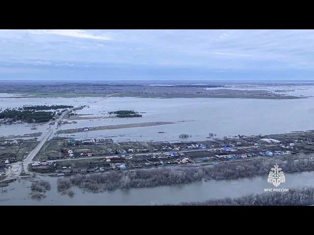 Flut in Russland und Kasachstan: Weitere Gebiete drohen im Wasser zu versinken