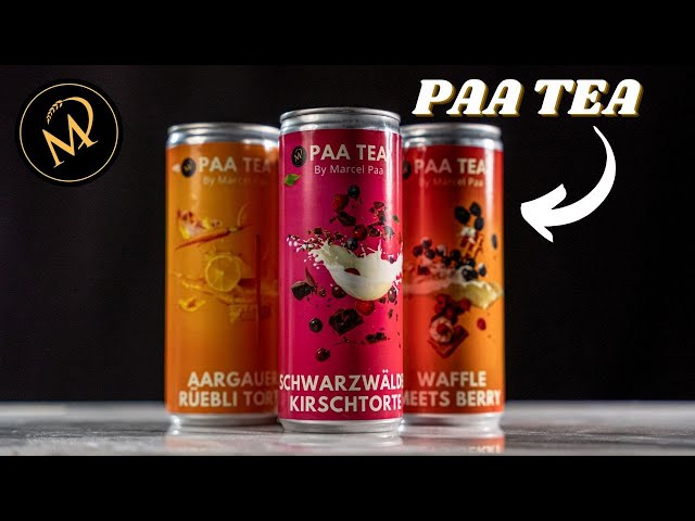 PAA TEA - Aprilscherz 2024 - Marcel Paa Eistee in drei einzigartigen Geschmacksrichtungen ist da! 💥
