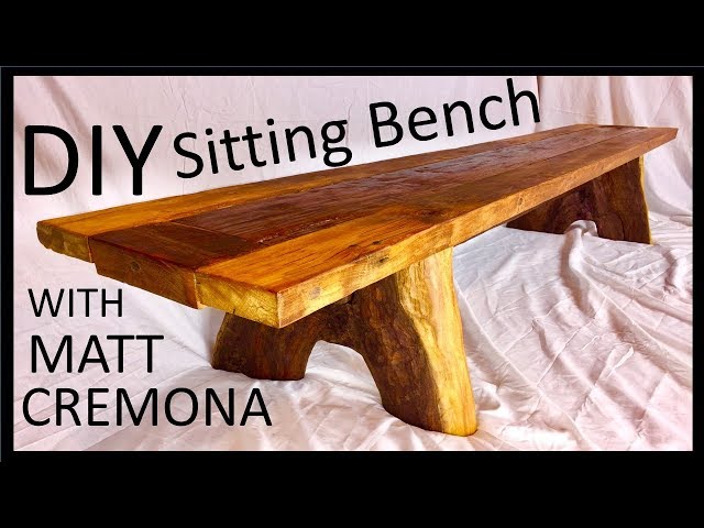 DIY SITTING BENCH With Matt Cremona
