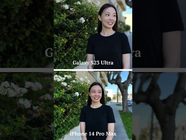 iPhone 14 Pro Max vs Samsung S23 Ultra - Portrait Mode Camera Test