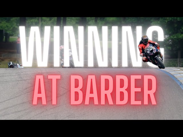 Winning ain't easy! | Barber Motorsports Park | C Superstock