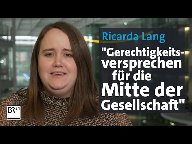 Grünen-Chefin Ricarda Lang zu den Bauernprotesten | Interview |  Kontrovers | BR24