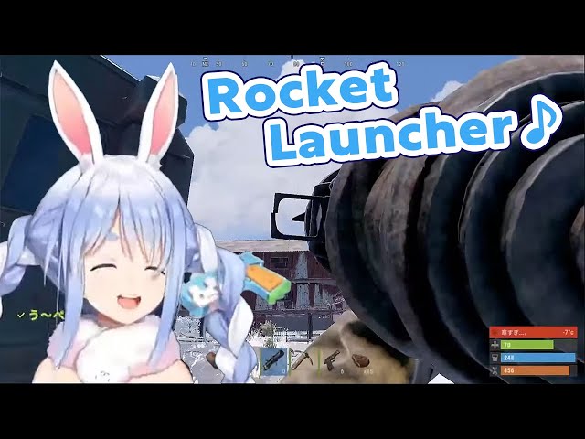 Pekora is so happy to find her beloved Rocket Launcher【Pekora Usada/Hololive Clip/EngSub】