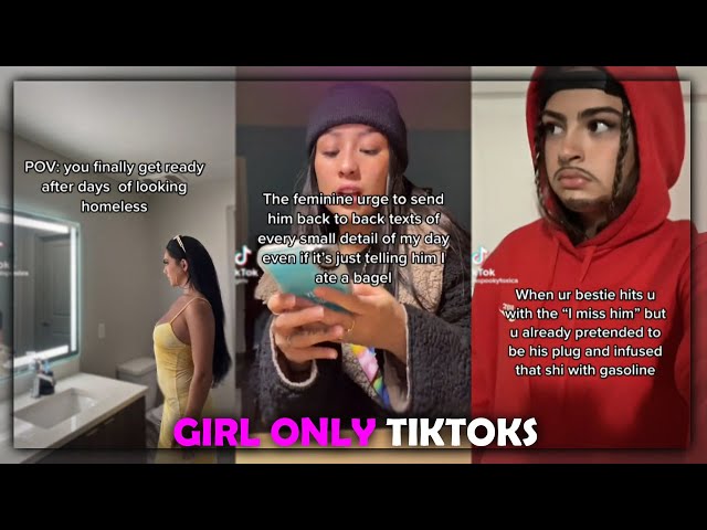 Relatable TikToks For Girls Only! (No Boys🚫)👩💅