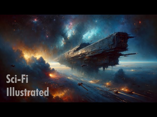 Journey of the Leviathan | A Sci-Fi Short Story with 8K Art