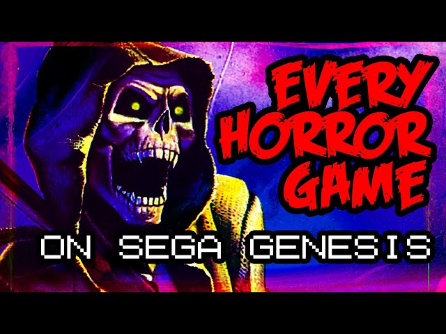 Every Sega Genesis Horror Game | A Mega Tour in 16-bit Terror