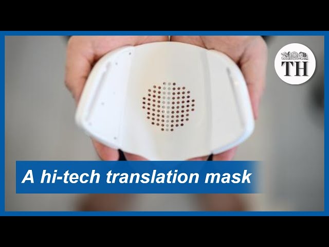 Hi-tech translation face mask