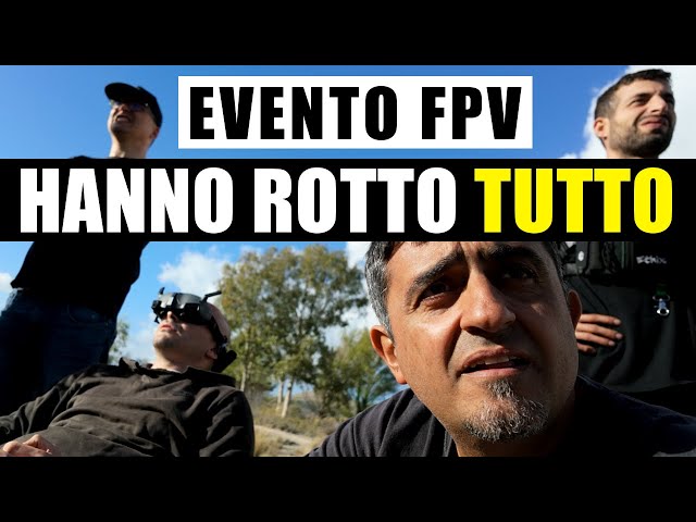 HANNO ROTTO TUTTO IN QUESTO FANTASTICO EVENTO DI DRONI // MISTERY BANDO