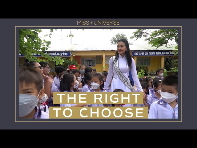 Miss Universe Delegates on the Right to Choose | Miss Universe