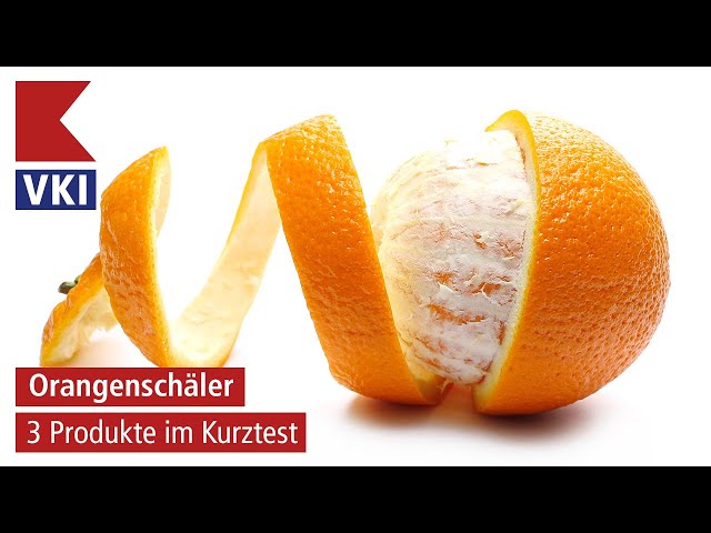 Orangenschäler im VKI-Kurztest